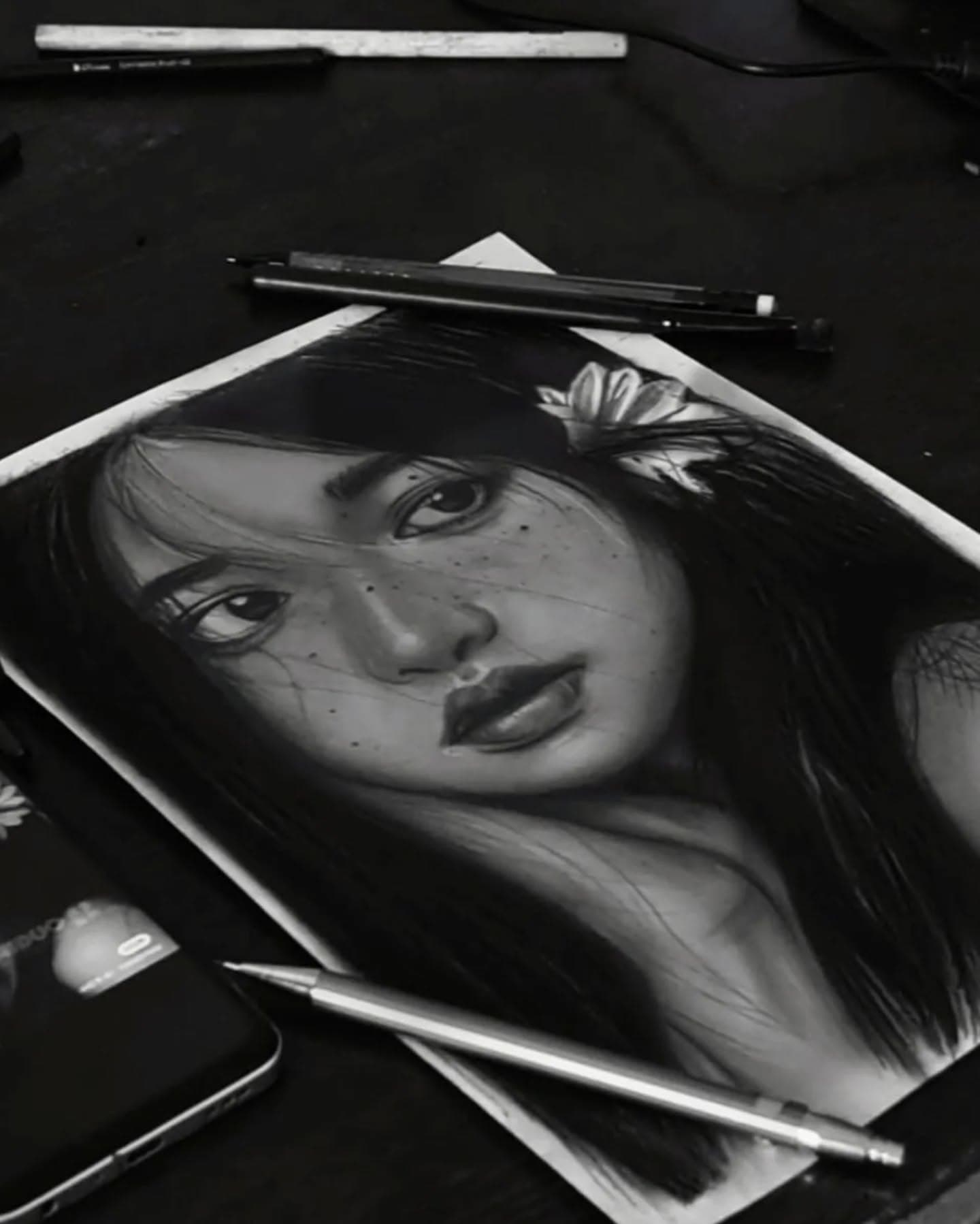 Pencil Sketches by Abishek, piece 5