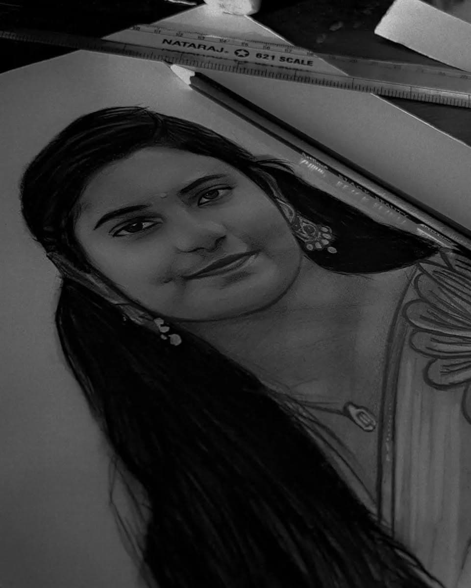 Pencil Sketches by Abishek, piece 6